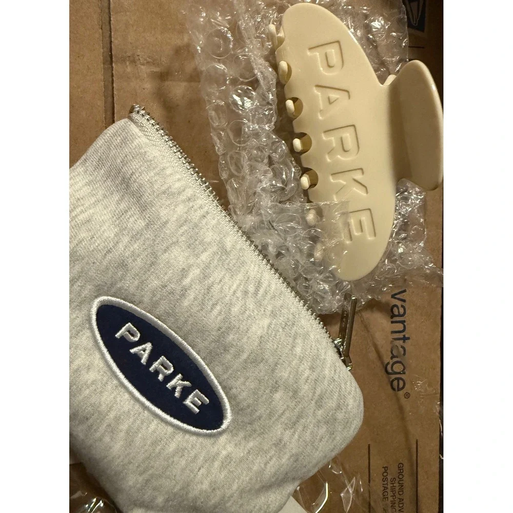 Parke Hair Claw Clip Cream Bridal NIB